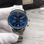 40mm Tag Heuer Carrera Blue Face Stainles Steel Watches For Men Replica